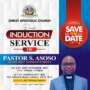 Pastor Sunday Asoso Inauguration Date Announced